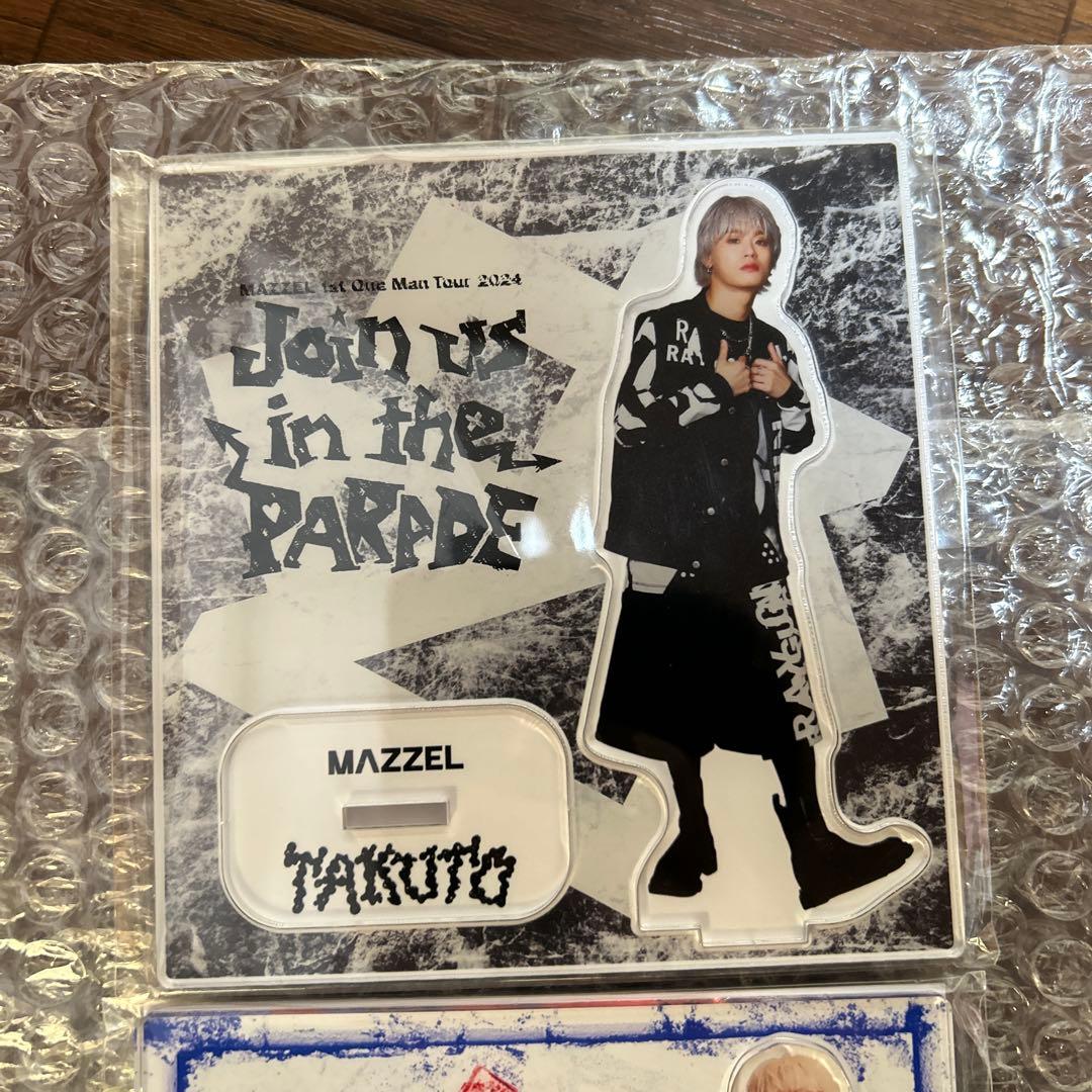 MAZZEL マーゼル アクリルスタンド ver.1 ver.2 タクト - メルカリ