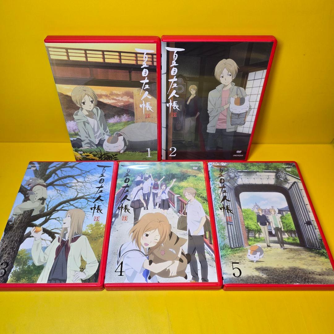 ※新品ケース交換済み　夏目友人帳【1期～6期+3作品】DVD 全33巻セット