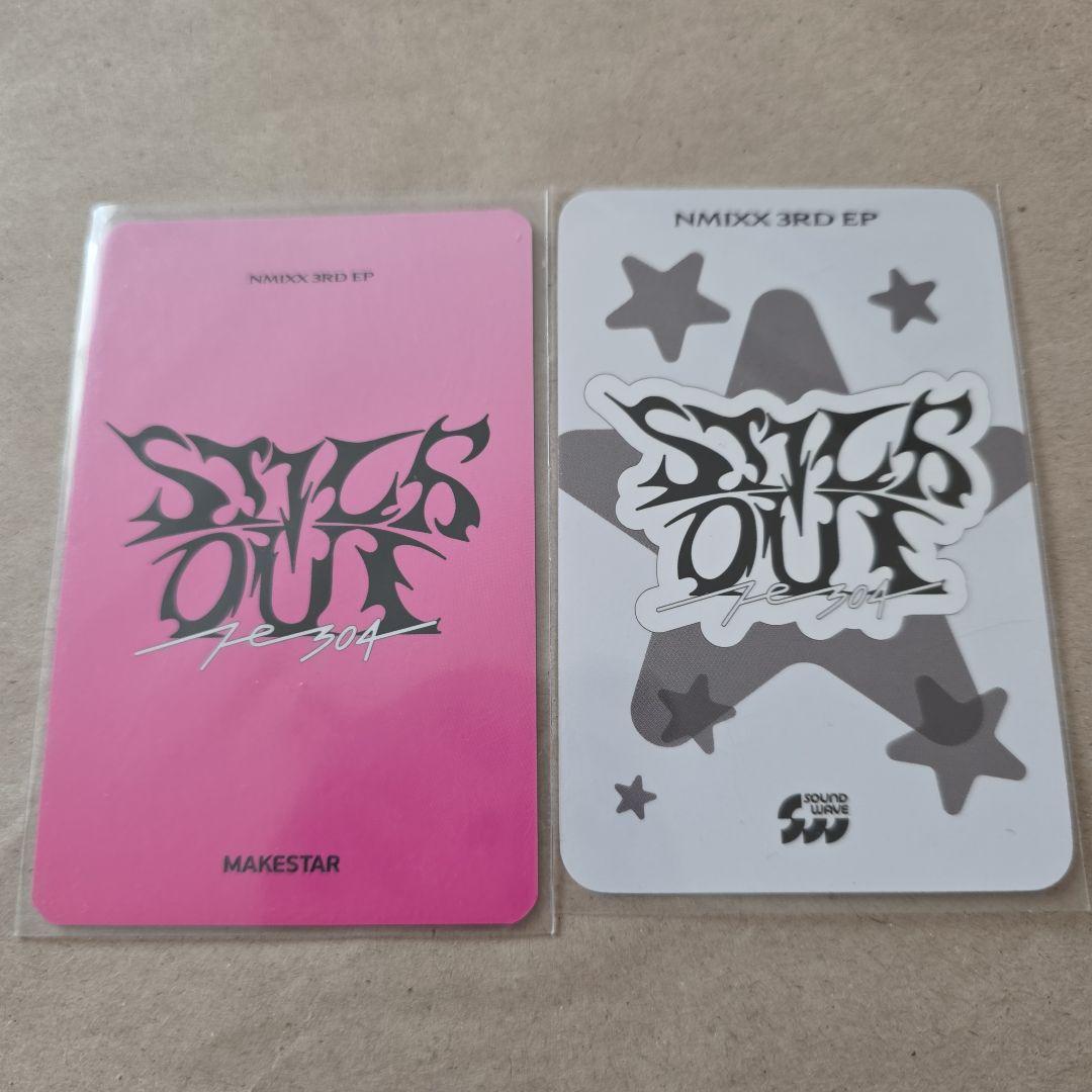 NMIXX ソリュン・ジウ STICK OUT 店舗限定トレカ - メルカリ