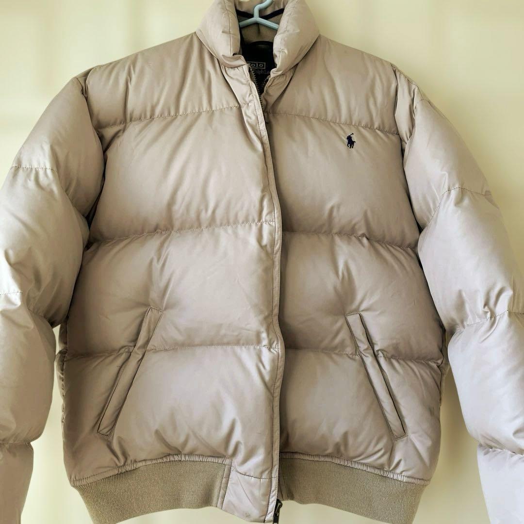 90s Polo Ralph Lauren 刺繍ロゴ ダウンジャケット - メルカリ