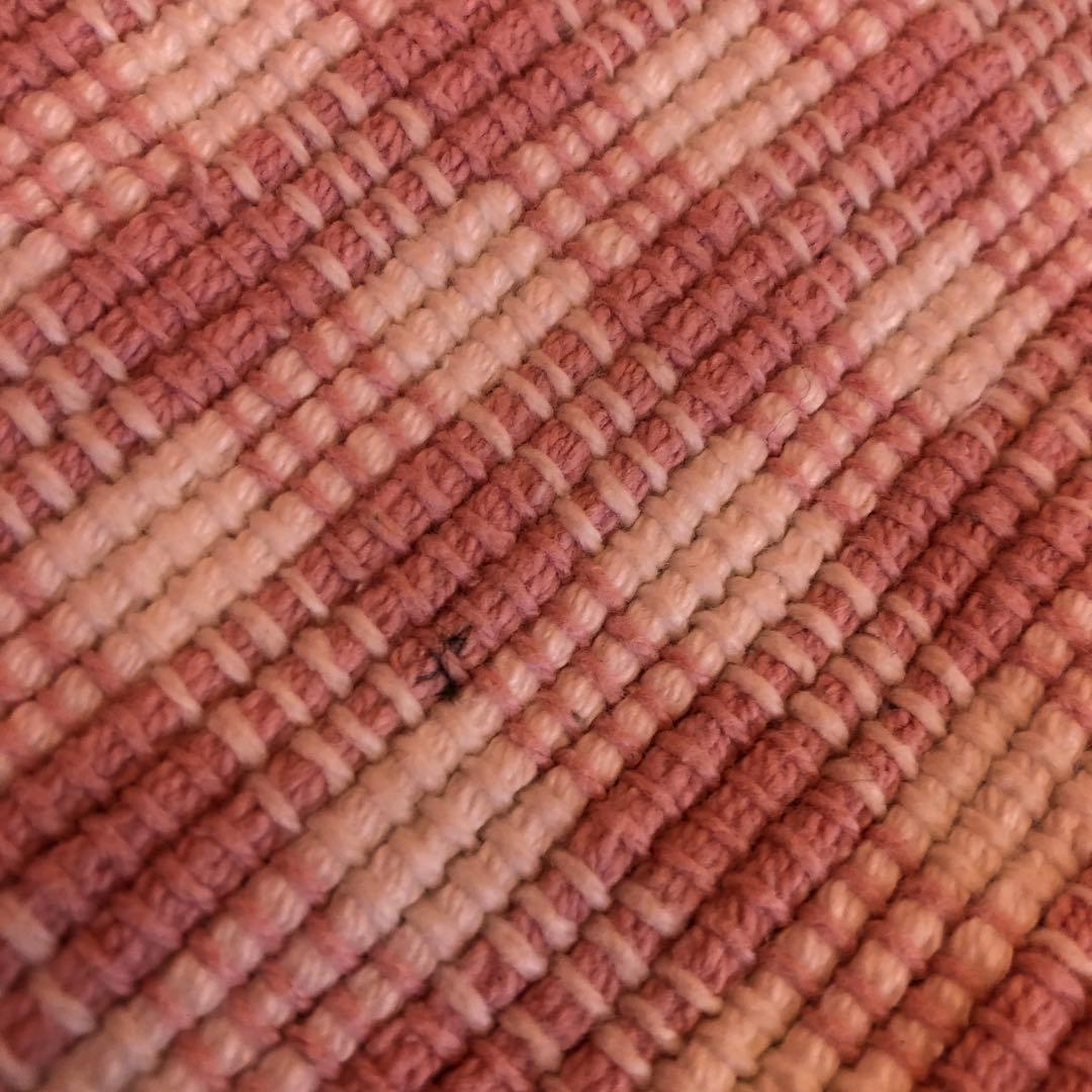 即購入不可】ローラアシュレイ インド綿 ラグ115センチ✖️180センチ