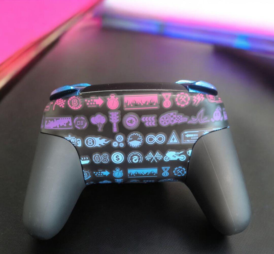 ニンテンドースイッチ】純正 プロコン マリオカート8 カスタム シェル