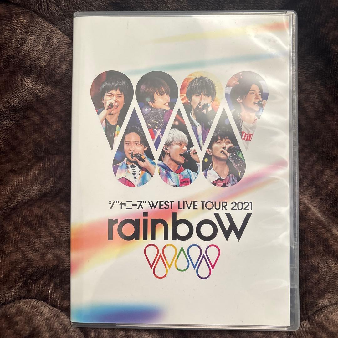 ジャニーズWEST LIVE TOUR 2021 rainbow 通常盤 DVD - メルカリ