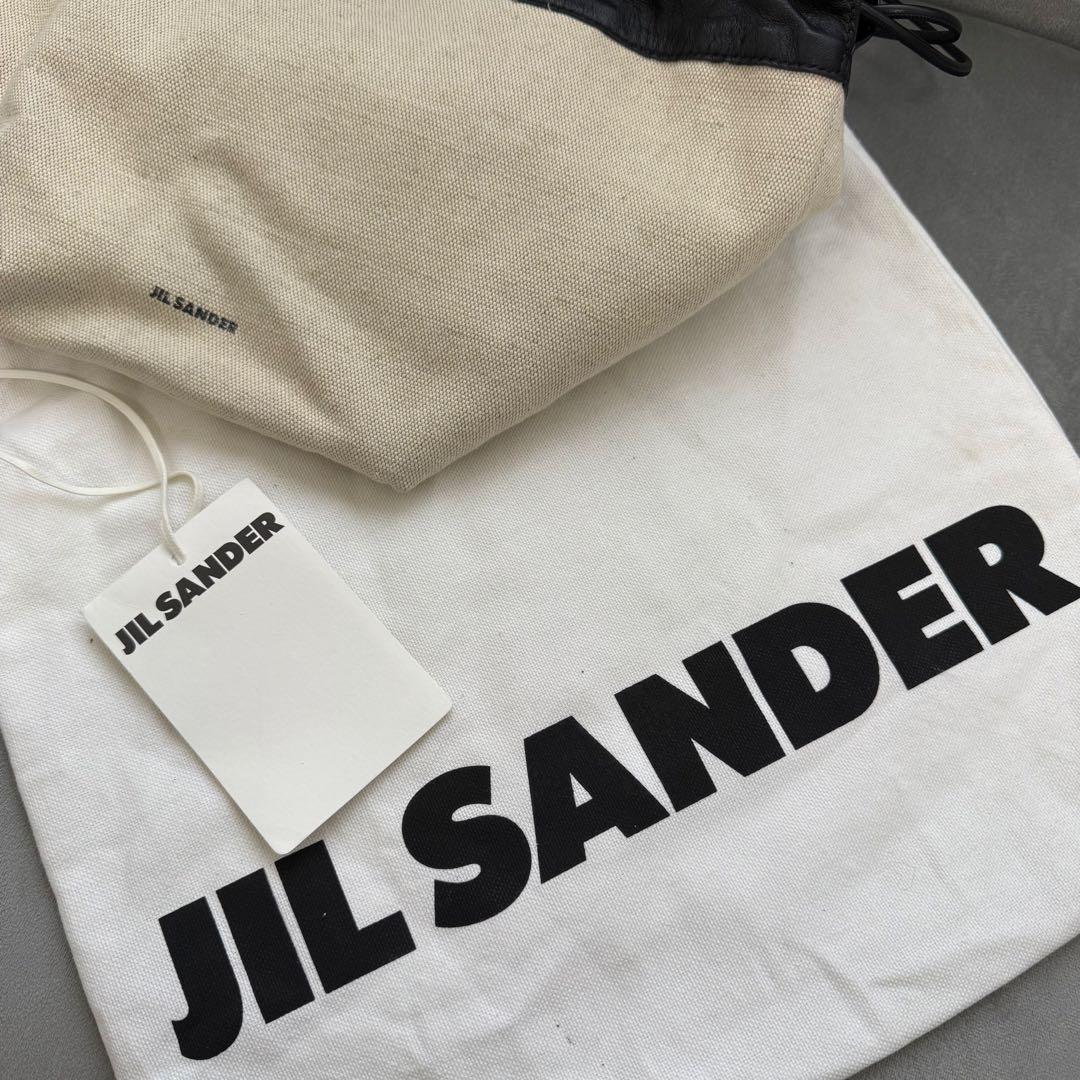 ジルサンダー ドローストリング ハンドバッグ ダンプリング 巾着