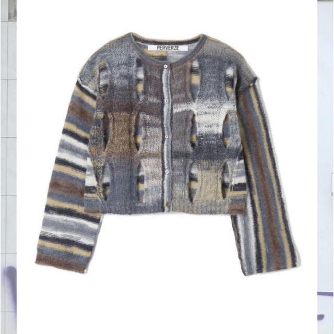PERVERZE 完売商品 22AW モヘアカーディガン - メルカリ