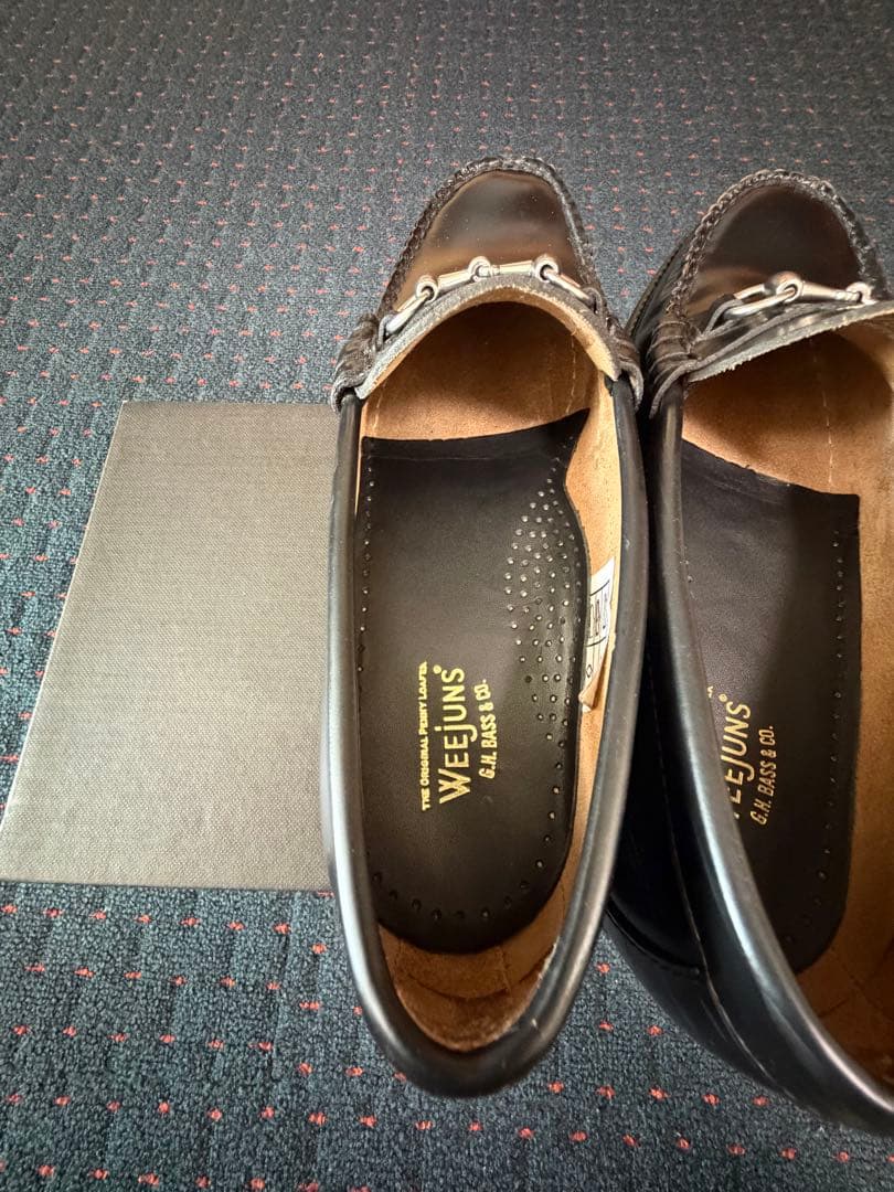 定価34,100円 G.H.BASS ローファー ビットローファー US8