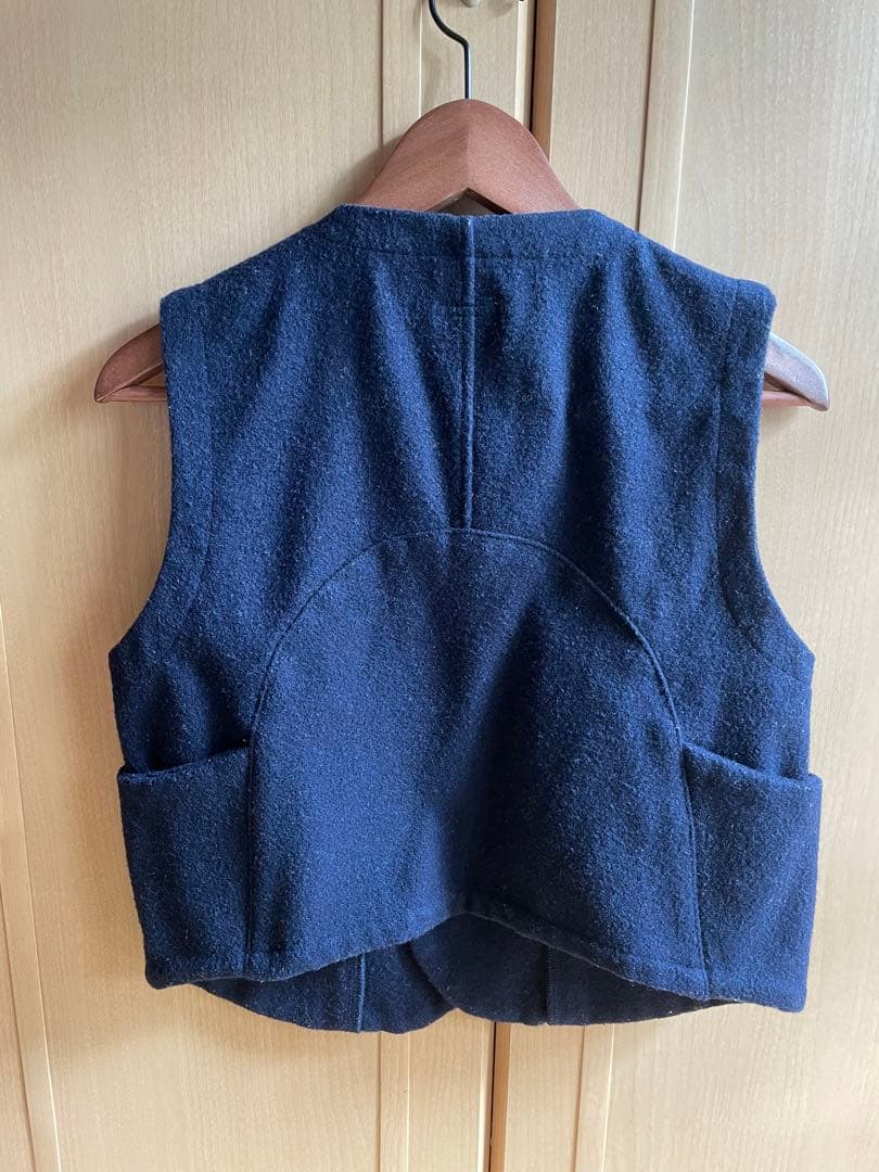 KAPITAL】変形シルエット メルトン パンベスト S - メルカリ