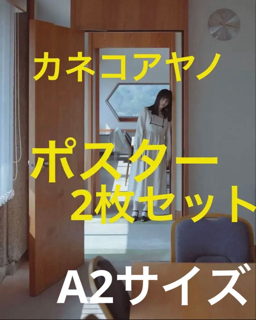 暮chic by futatsukukuri カネコアヤノ ポスター 2枚セット - メルカリ