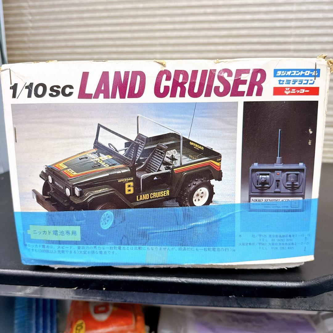 ☆状態△ ニッコー セミデラコン ランドクルーザー 1/10 ラジコン RC