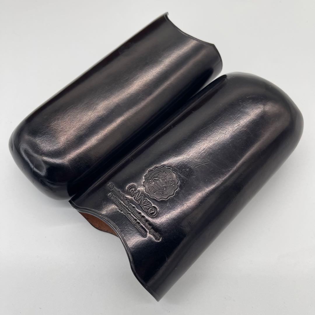 GANZO ガンゾ レザー MAESTRO2 メガネケース ブラック - メルカリ