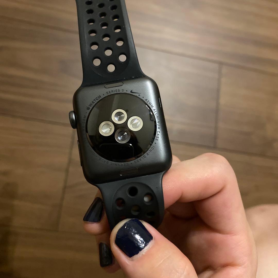 最終値下げ】Apple Watch Nike + Series 3 42mm - メルカリ