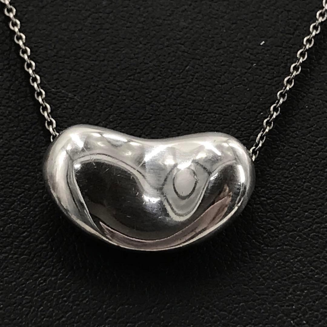 ティファニー ビーン ビーンズ 18mm ラージ ネックレス シルバー 925