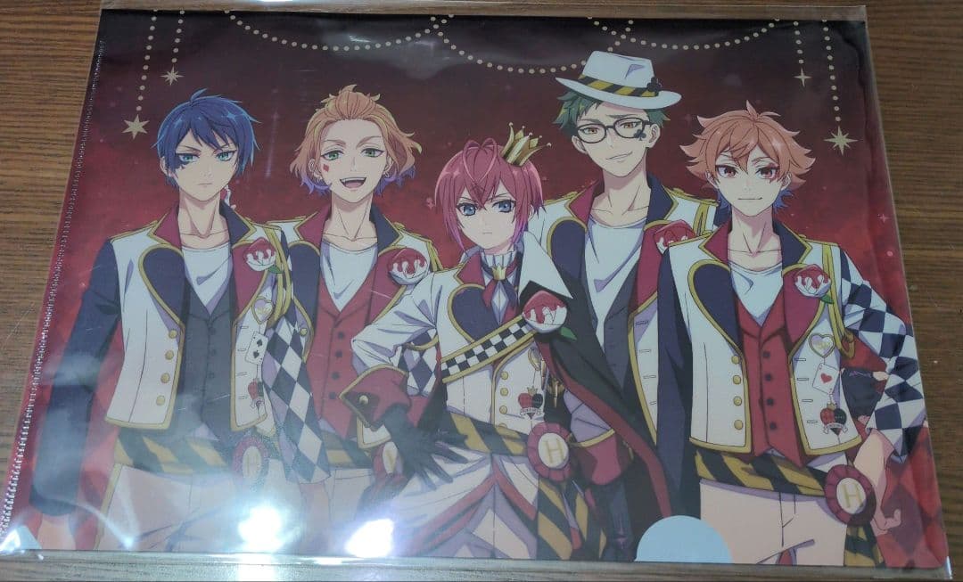 ツイステ　ハーツラビュル寮　カフェ　クリアファイル グッズ-クリアファイル】ディズニー ツイステッドワンダーランド