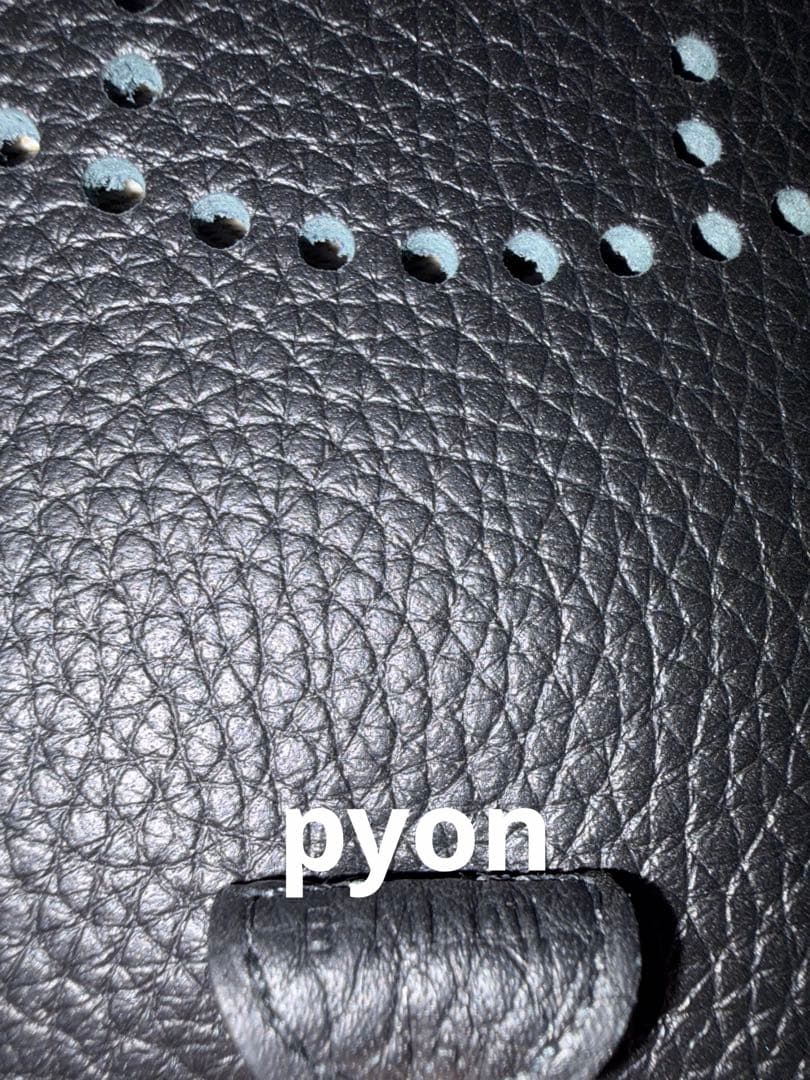 最終値下げ！新品未使用】エルメス ミニエブリンTPM ノワール シルバー