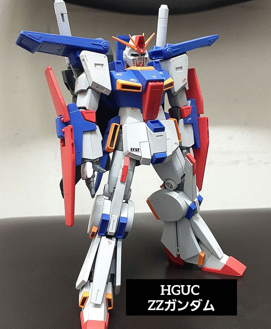 HGUC ZZガンダム プラモデル完成品 塗装済み 現状品 - メルカリ