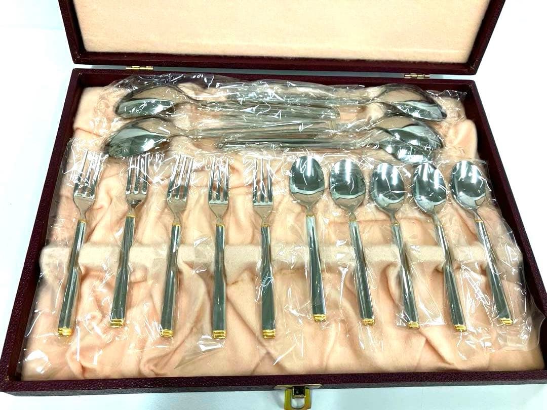 S10-43］マーシャン スカンジナビア カトラリーセット 15本 未使用品