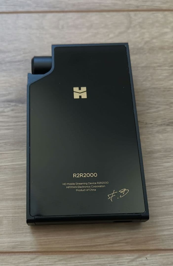HiFiMAN R2R2000 ブラック レザーケース付 予備バッテリー付き - メルカリ