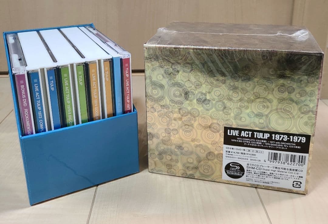 チューリップ/LIVE ACT TULIP 1973-1979ボックス - メルカリ