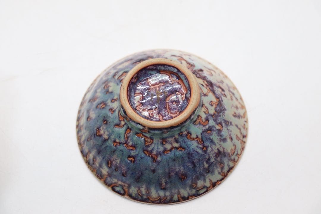 中国 窯変紅釉 お碗 送料込み1008 - メルカリ