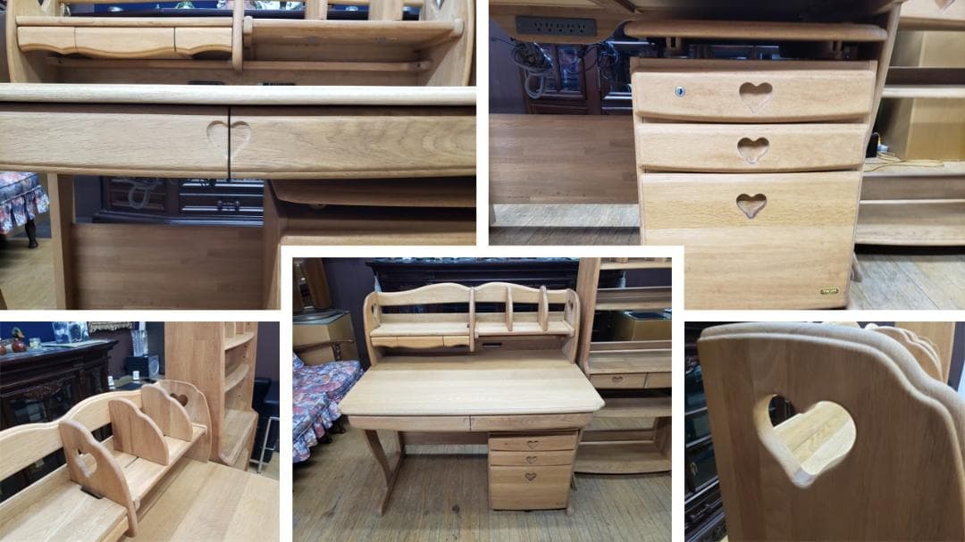 リッツ様専用 I21 ③ マルニ 学習机3点セット フレンディ