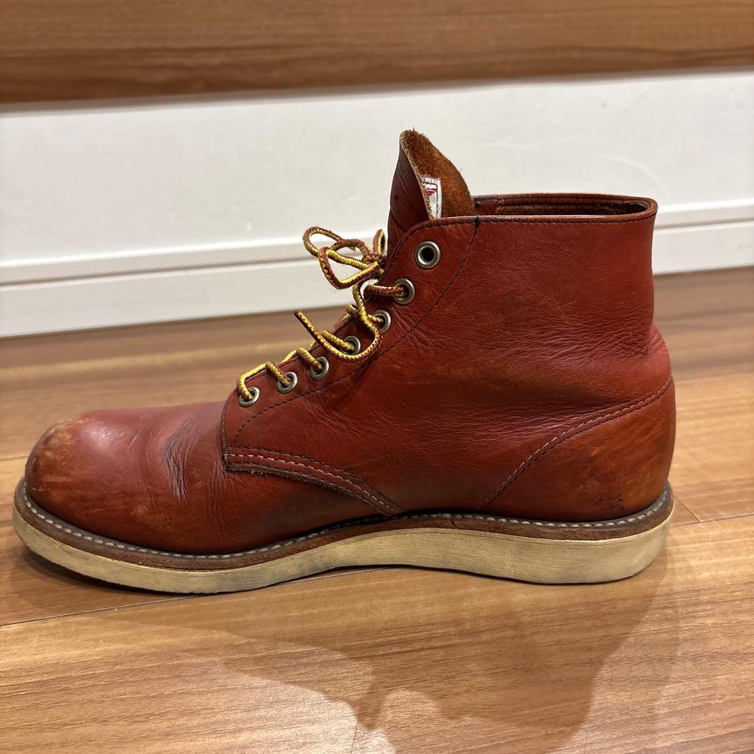 レッドウイング 8166 uk 7 1/2、26.5cm ブラウン。