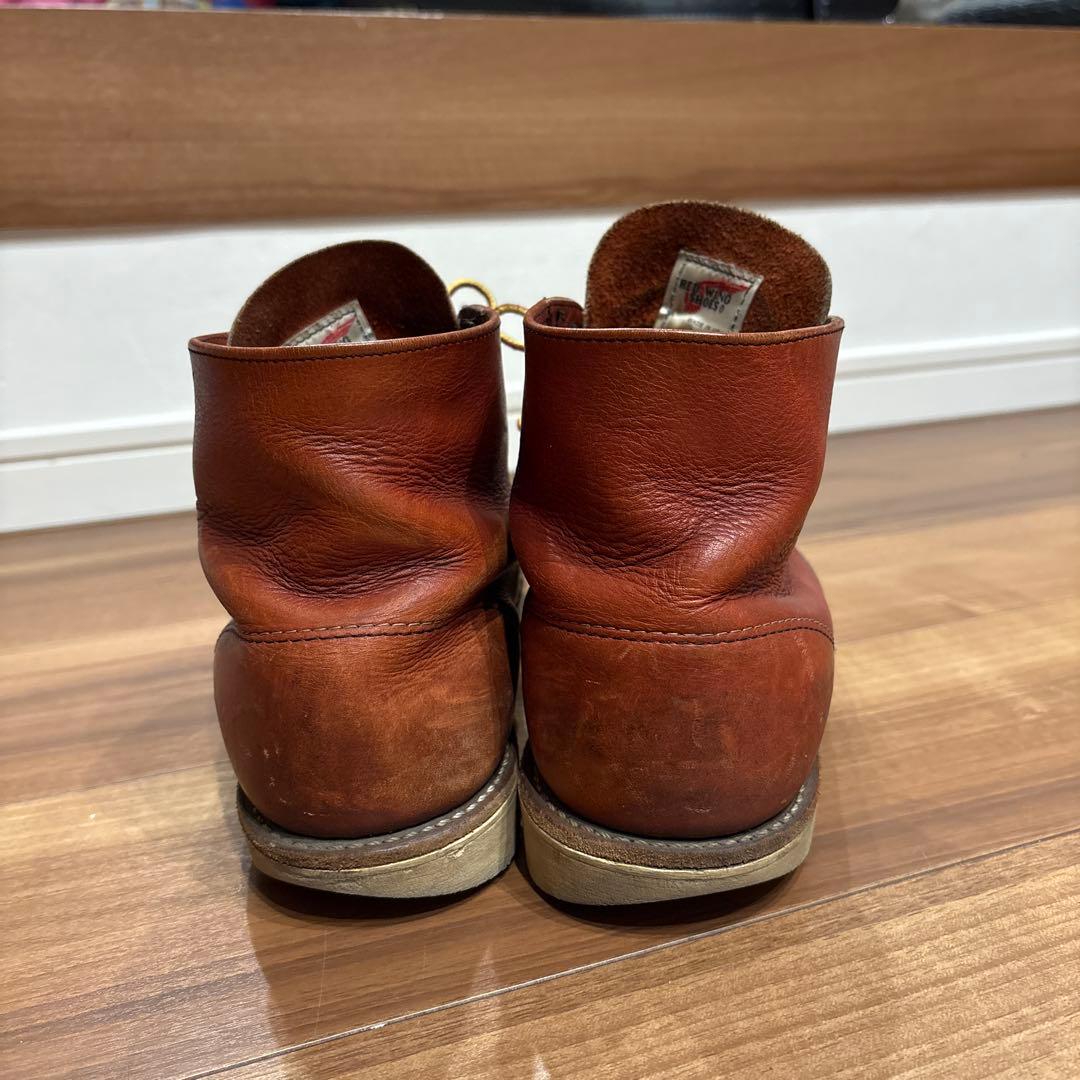 レッドウイング 8166 uk 7 1/2、26.5cm ブラウン。