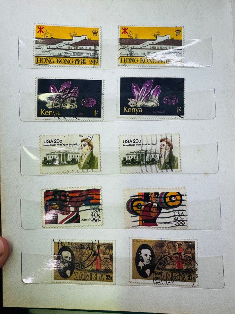 切手アルバム 多国籍コレクション