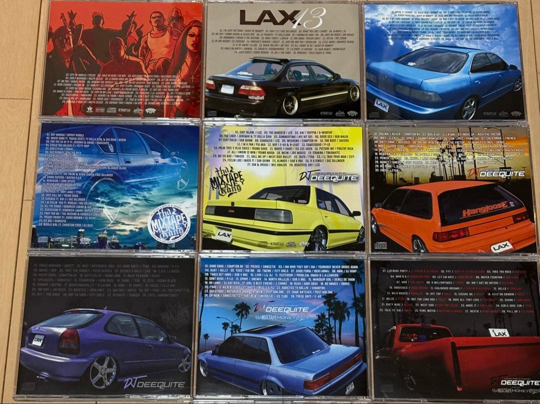 DJ DEEQUITE / LAXシリーズ 9枚セット g-rap - メルカリ
