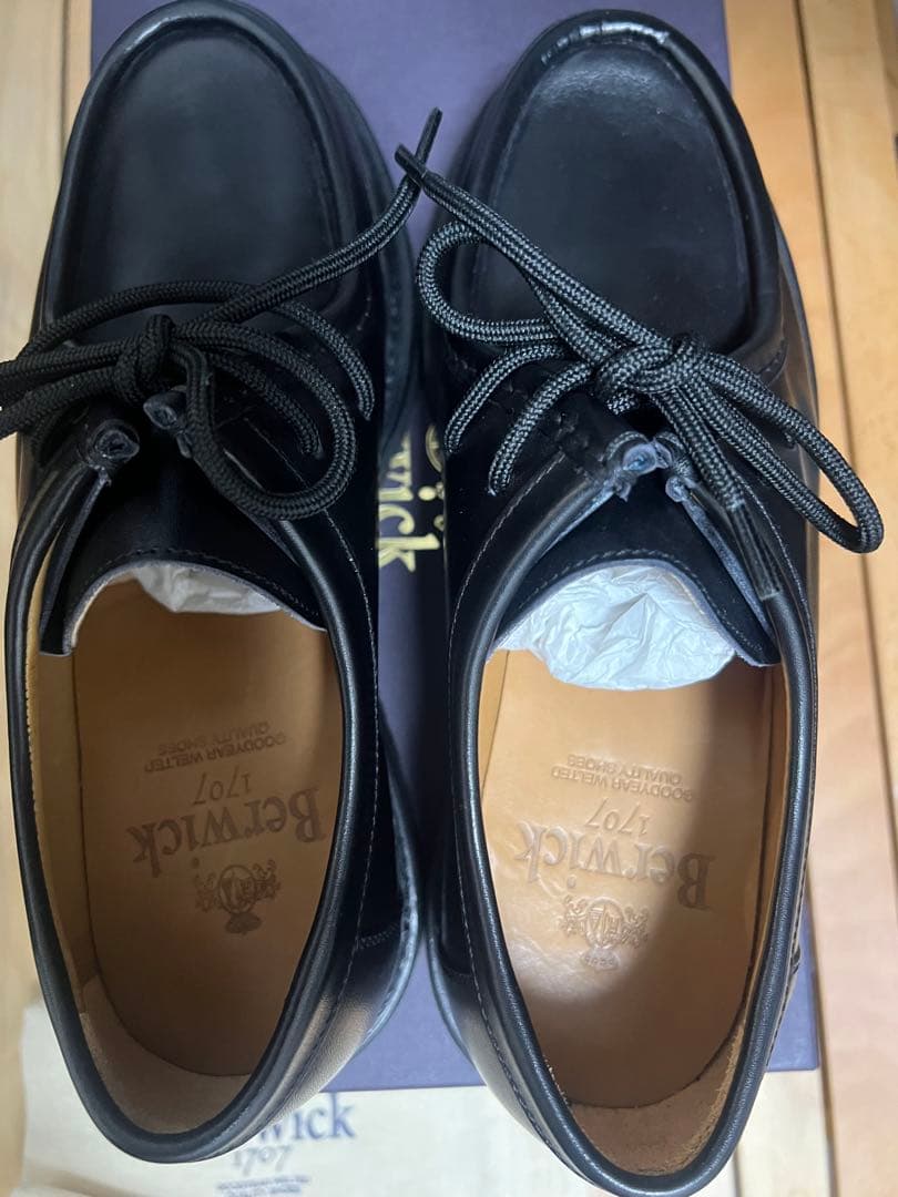 Berwick 5337BCVL ブラック モカシン UK5.5 - メルカリ