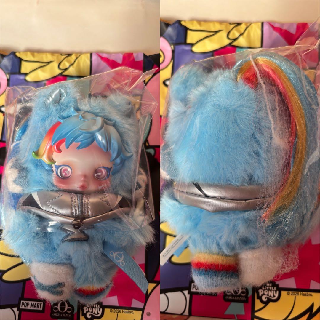 スカルパンダ マイリトルポニー ラリティ レインボーダッシュ ピンキー