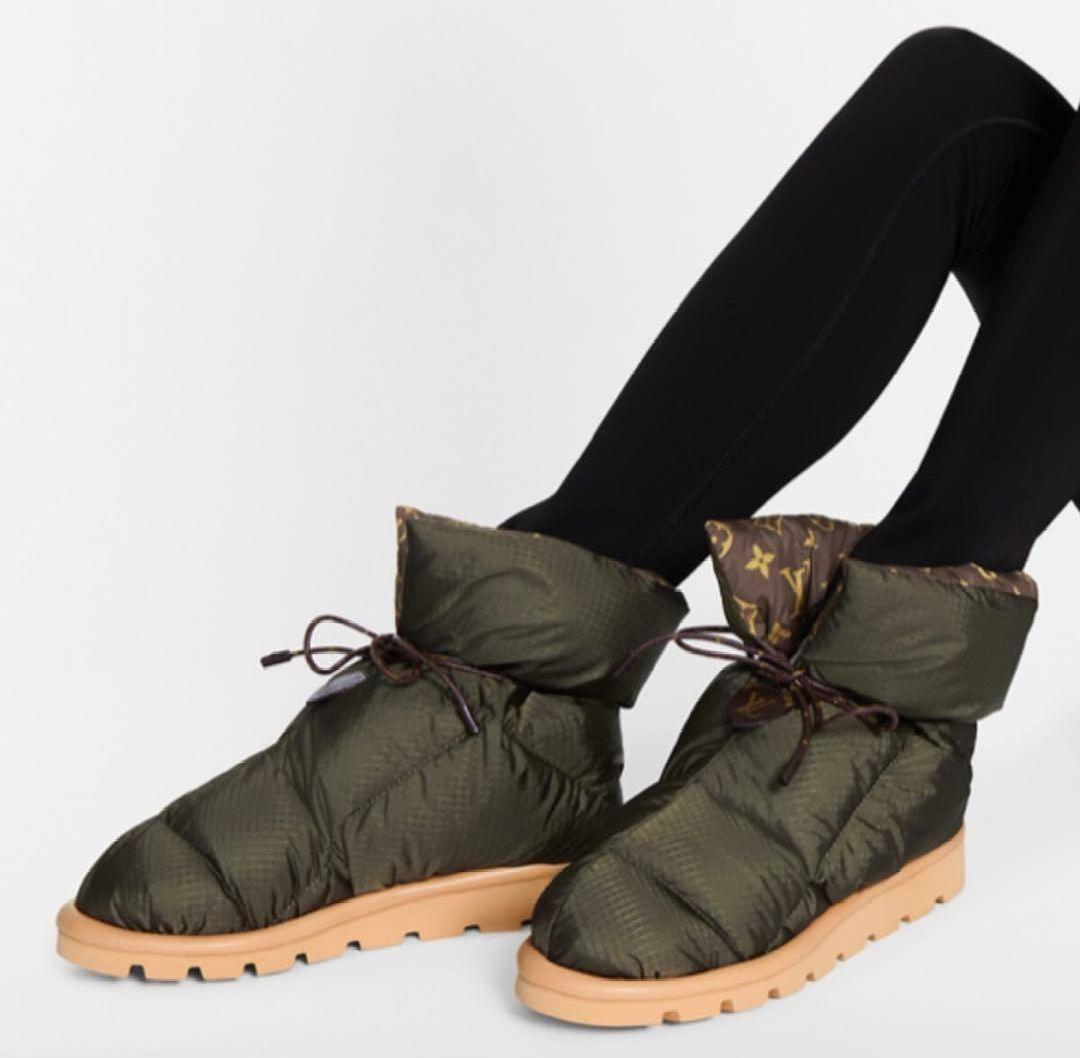 Louis Vuitton ルイヴィトン ピローライン アンクルブーツ 36 - メルカリ