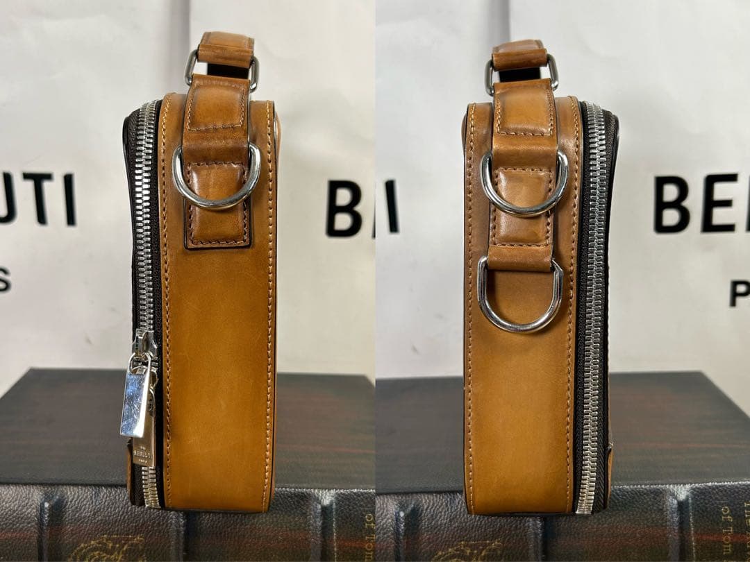 ほぼ新品 Berluti TAKE OFF PM スモール ショルダーバッグ - メルカリ