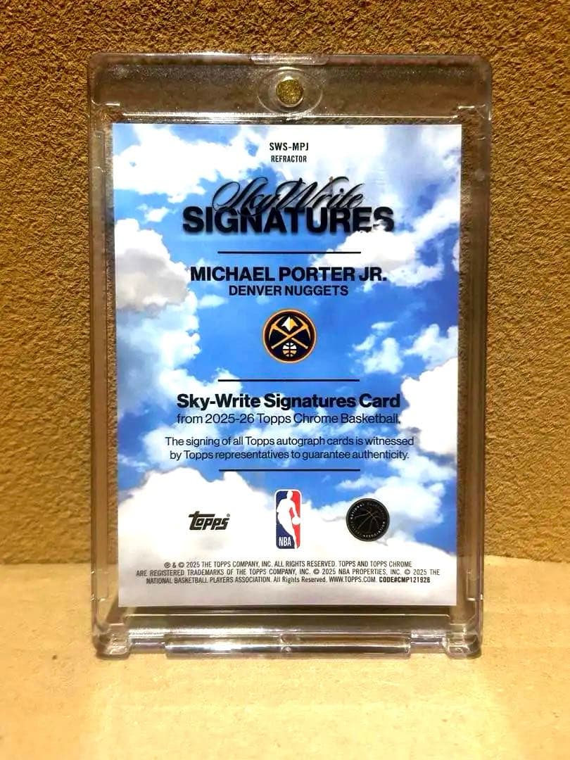 MICHAEL PORTER JR.直筆サインカード - メルカリ