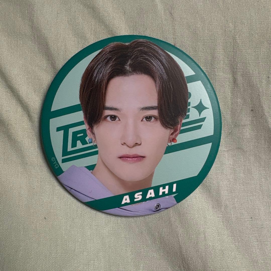 treasure アサヒ 缶バッチ - メルカリ