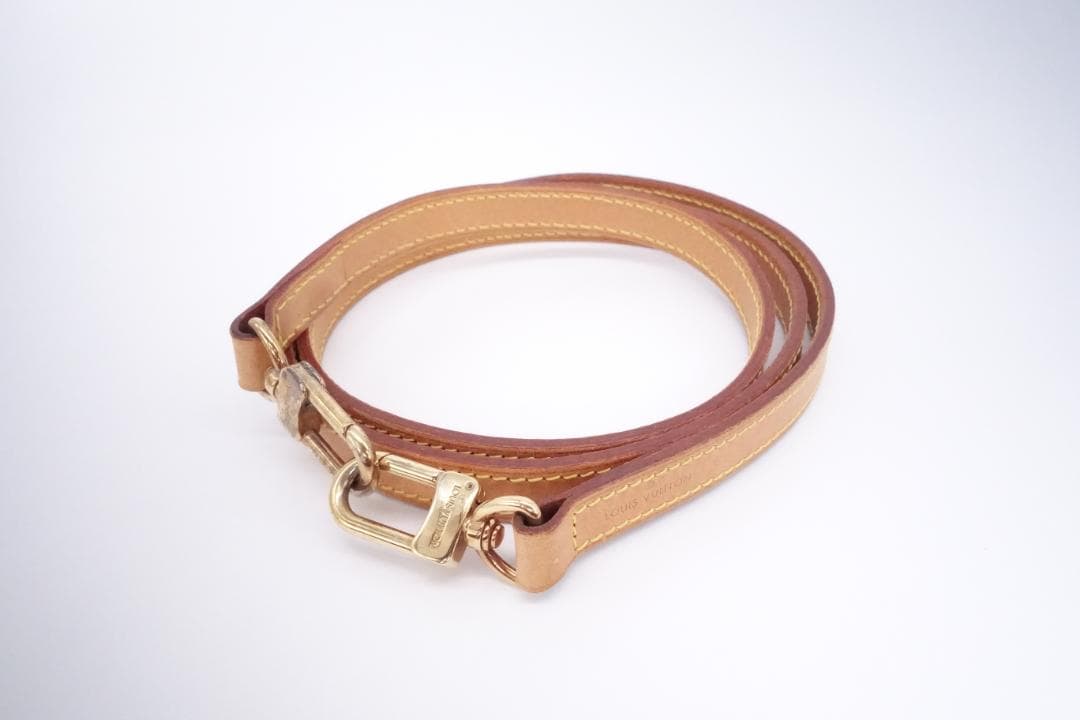 ルイヴィトン ヌメ革 120cm ショルダーストラップ ショルダー バッグ