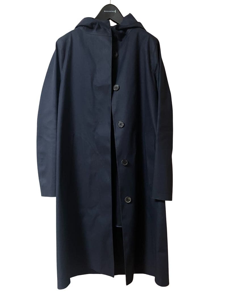 mackintosh ゴム引きコート　フード付き MACKINTOSH】【DUNKELD HOOD】ゴム引きウールフーデッドコート