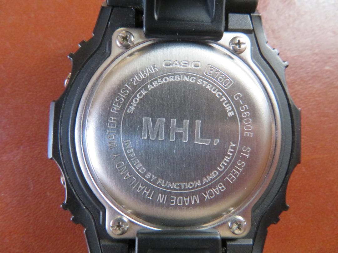 G-SHOCK CASIOカシオ×MHL.マーガレットハウエル コラボモデル - メルカリ