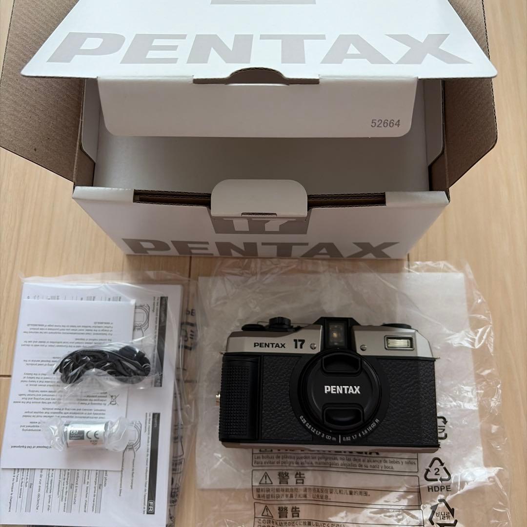 【新品未使用に近い】Pentax17 ペンタックス17 フィルムカメラ 温故知新の新型フィルムカメラ「PENTAX 17」で写真撮影の醍醐味を