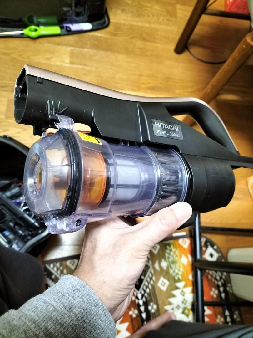 日立 掃除機 PV-BHL3000J スタンド付き 中古 洗浄・整備済み - メルカリ