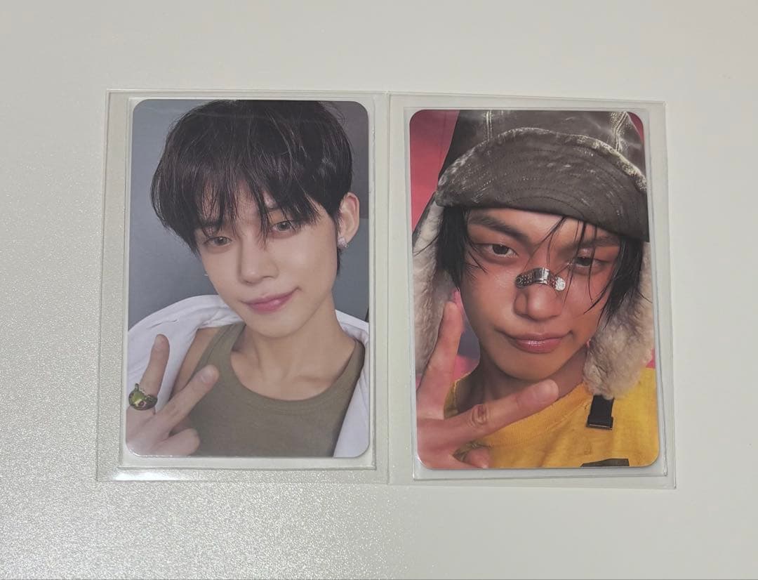 TXT Tomorrow weverse album ヨンジュン トレカ - メルカリ