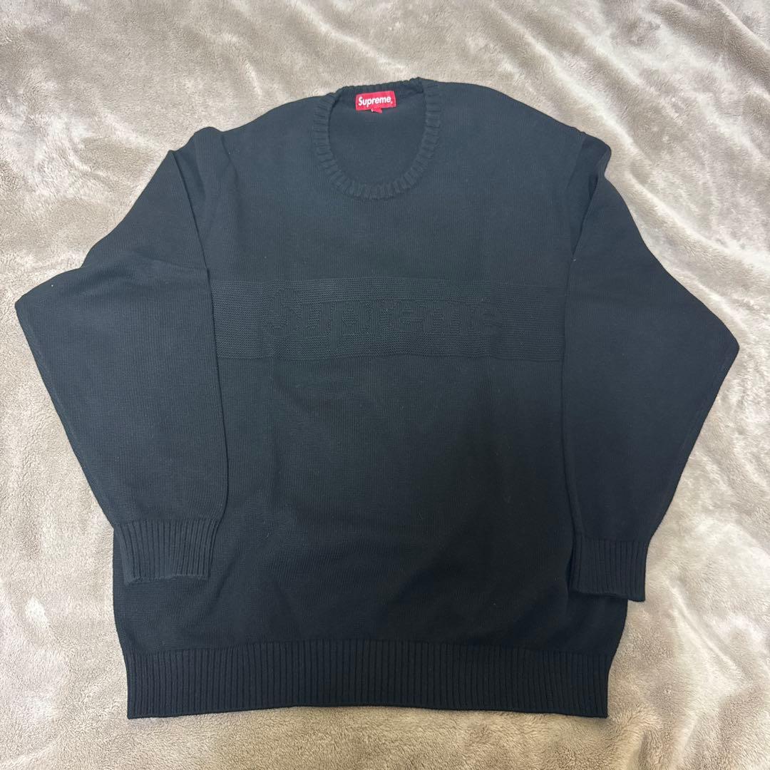 Supreme 22ss Tonal Paneled Sweater - メルカリ
