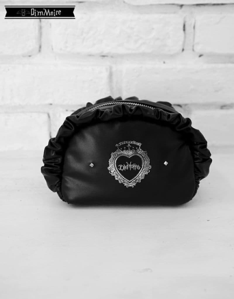 DimMoire【ディムモアール】HeartCoreフリルポーチ/Black - メルカリ