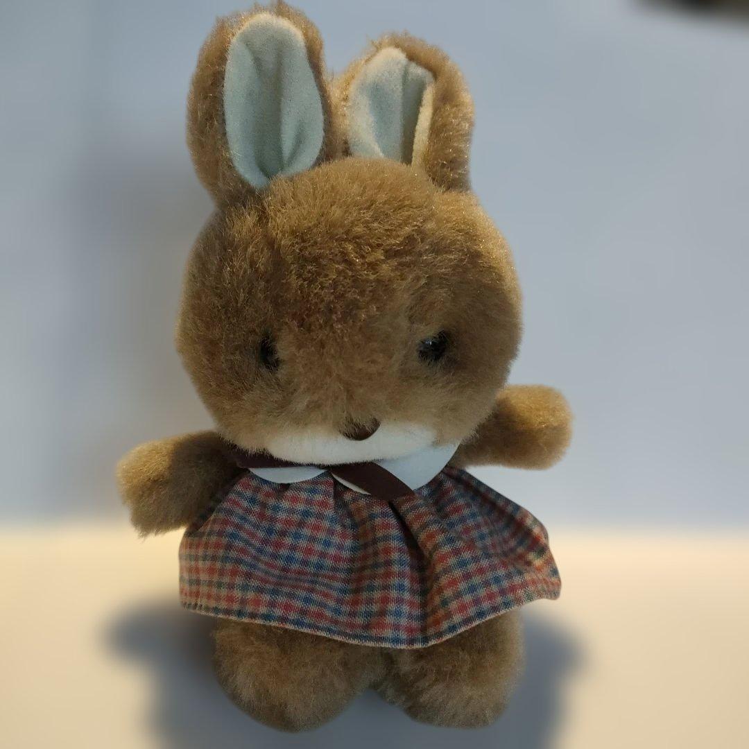 サンアロー うさぎ ぬいぐるみ 昭和レトロ 当時物 - メルカリ
