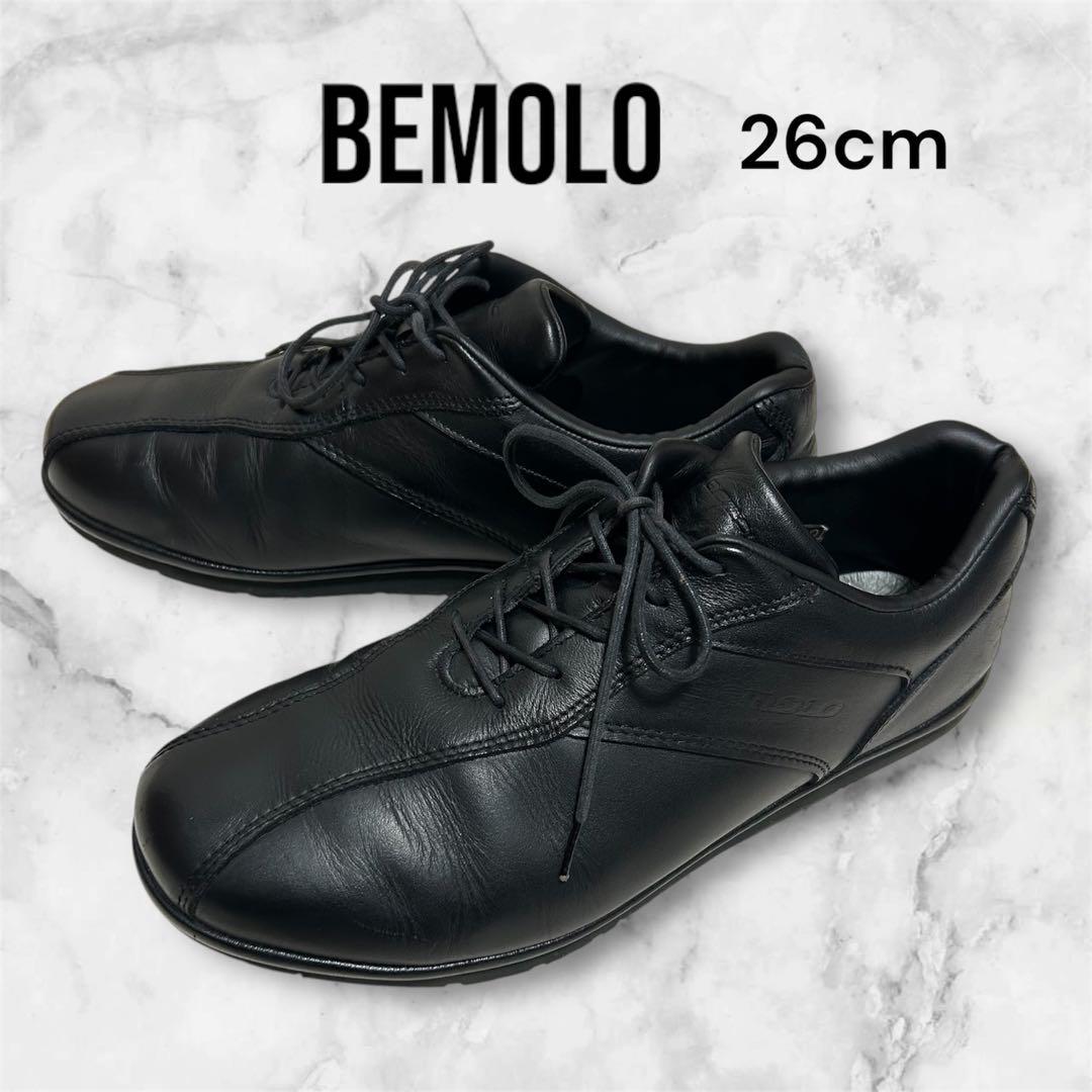 BEMOLO】 ビモロ ビジネスシューズ コンフィフォーマル (黒) 26cm