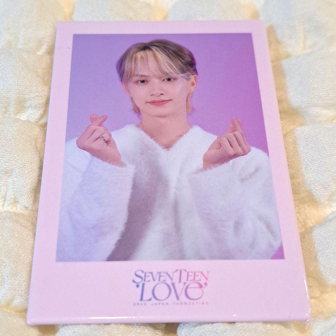SEVENTEEN ジュン 缶バッチ セブチ Love ファンミ - メルカリ