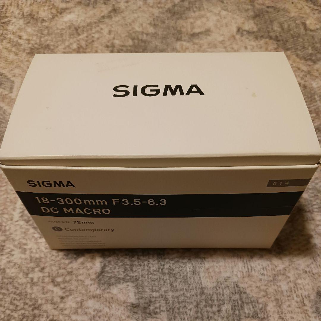 SIGMA 18-300mm F3.5-6.3 DC MACRO キヤノン