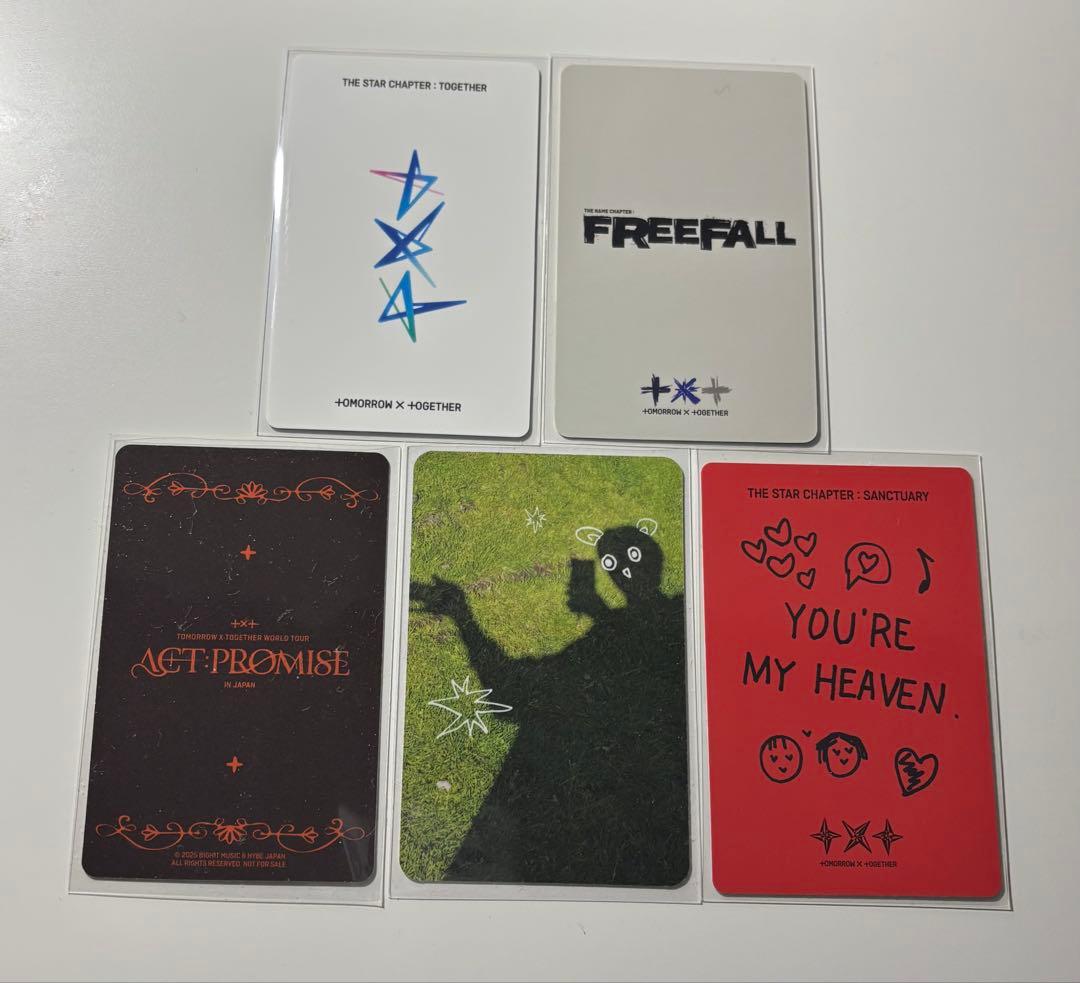 txt テヒョン トレカ まとめ売り 5枚 - メルカリ