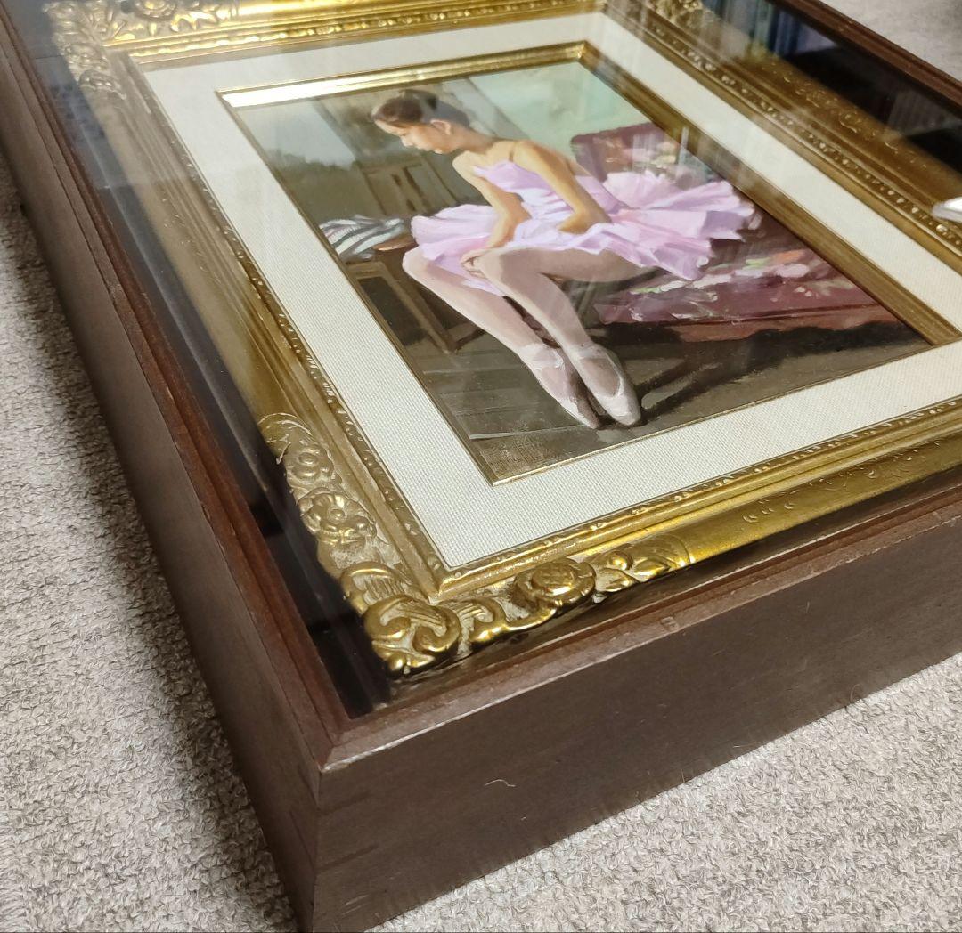 山岸正巳　小さなバレリーナ　額縁無し