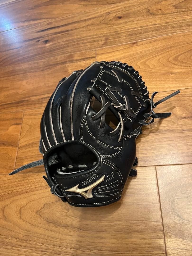 Mizuno Global Elite ブラック　投手　内野手（週末特価！） ミズノ MIZUNO GlobalElite グローバルエリート Hselection SIGNA AXI