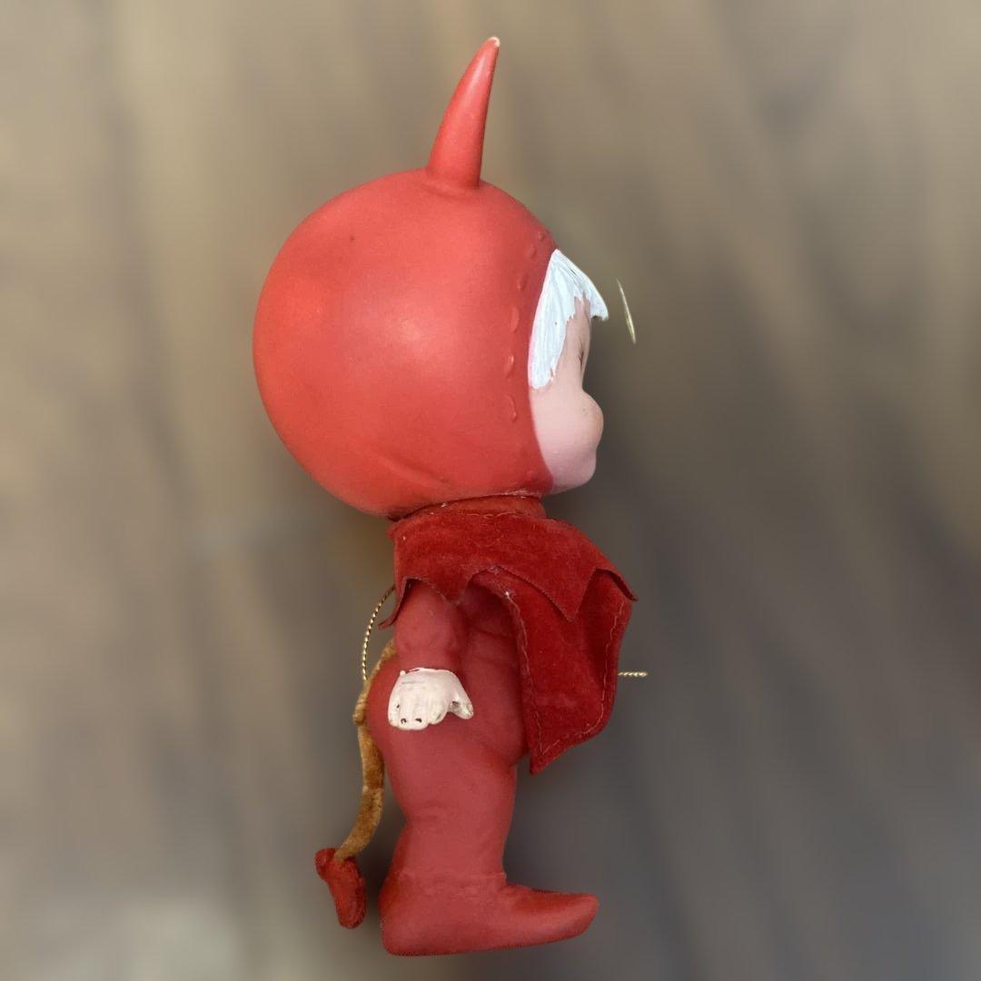 赤い悪魔の人形 kamar社 デビル ソフビ 1970年代 ヴィンテージ